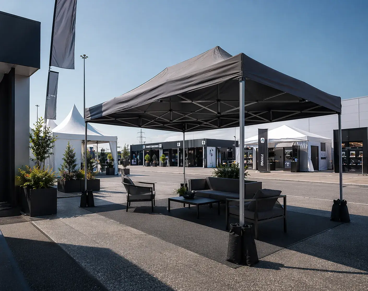 Gazebo pieghevoli